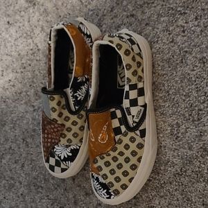 VANS Slip On Sneakers Custom Designed Women's 6.5